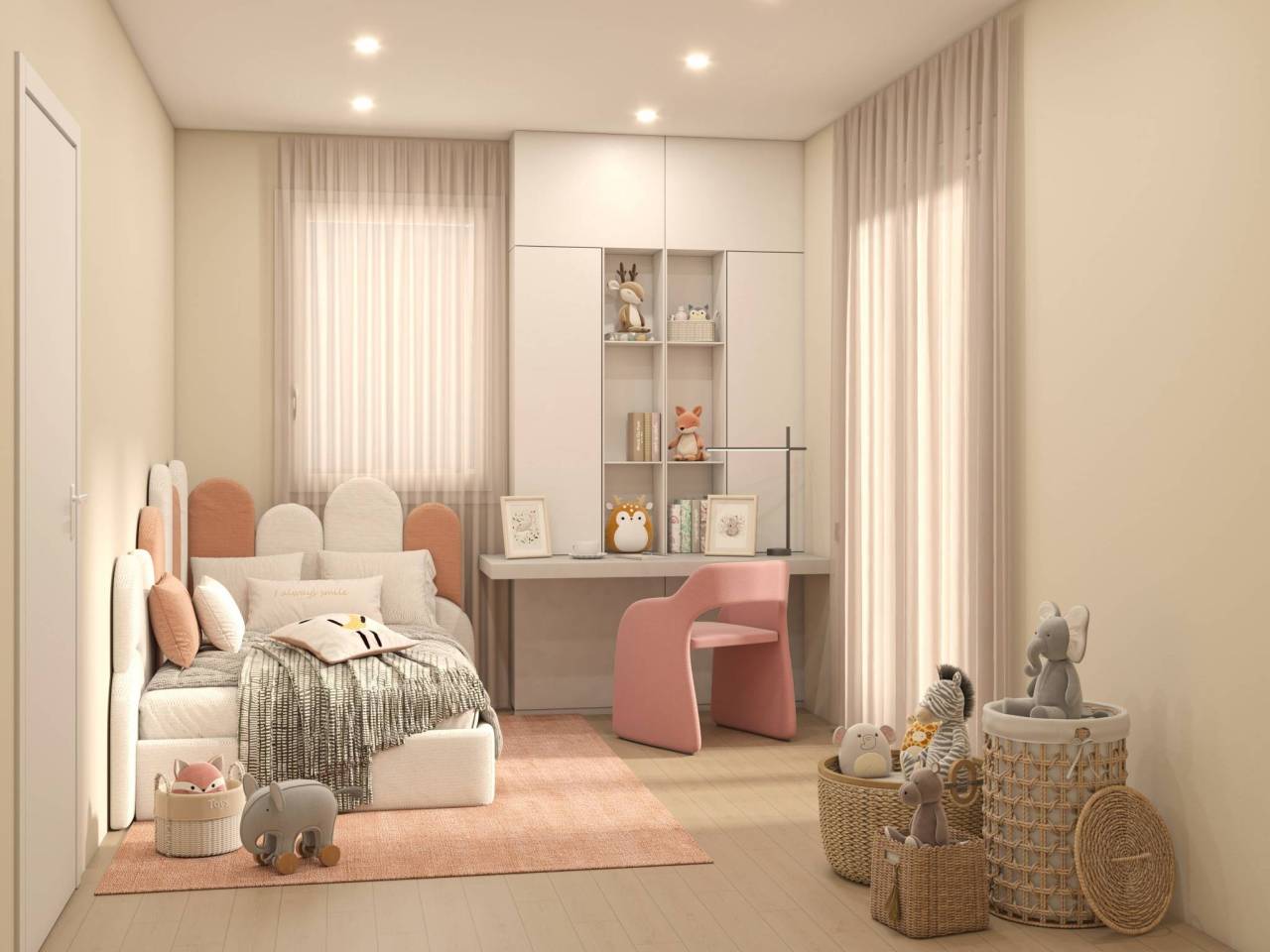 Camera da letto - Trilocale via Giacomo Medici 21, San Biagio - San Carlo, Monza