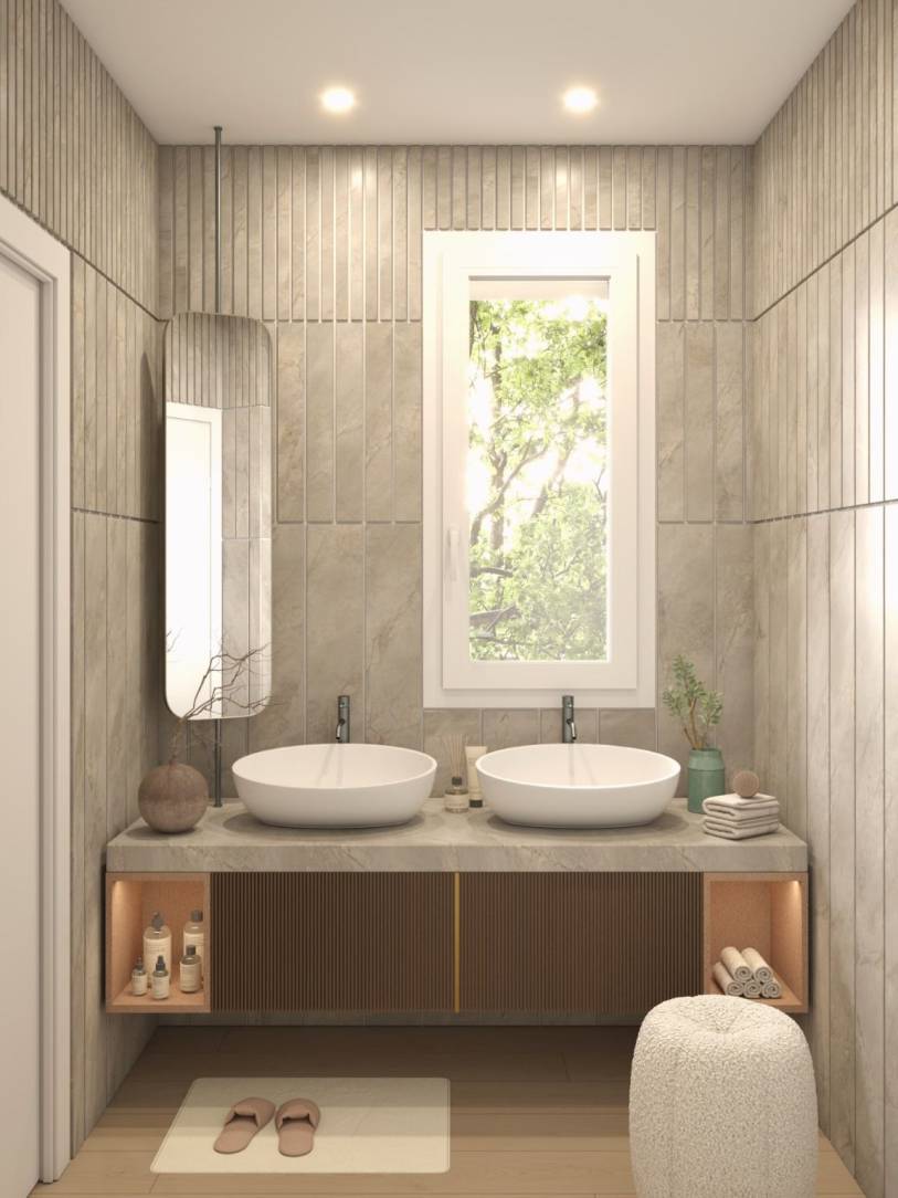 Bagno - Trilocale via Giacomo Medici 21, San Biagio - San Carlo, Monza