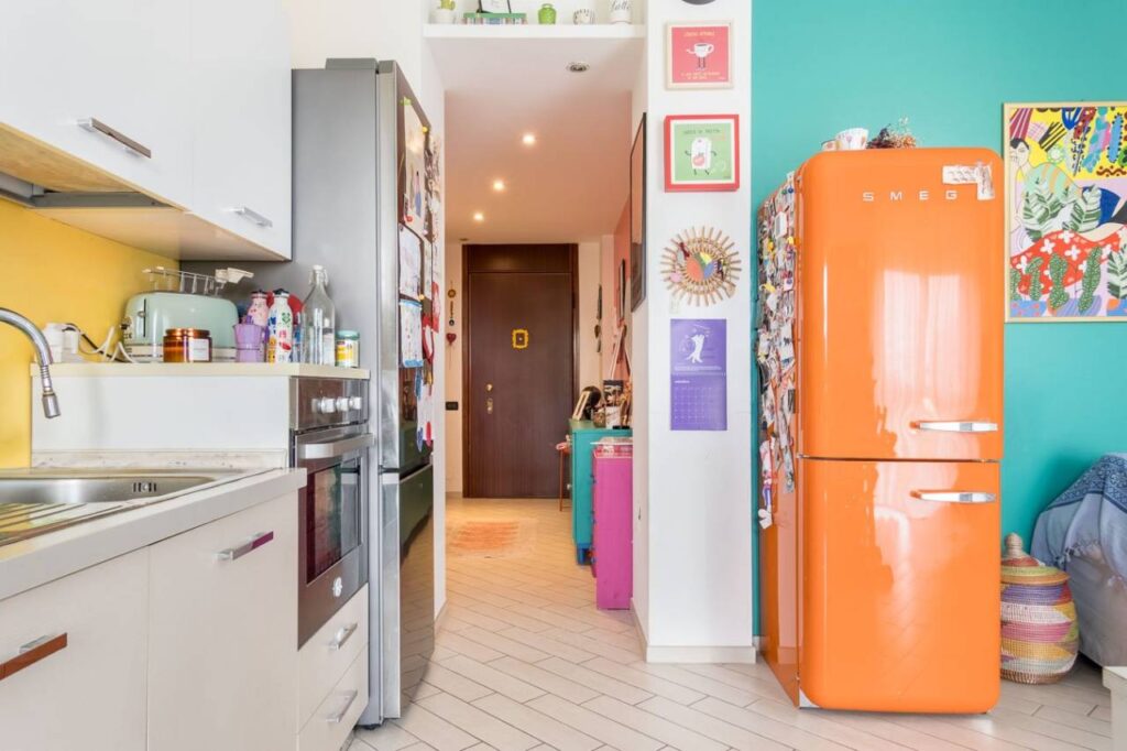 Cucina - Trilocale via Valosa di Sopra 26, San Fruttuoso - Boscherona, Monza